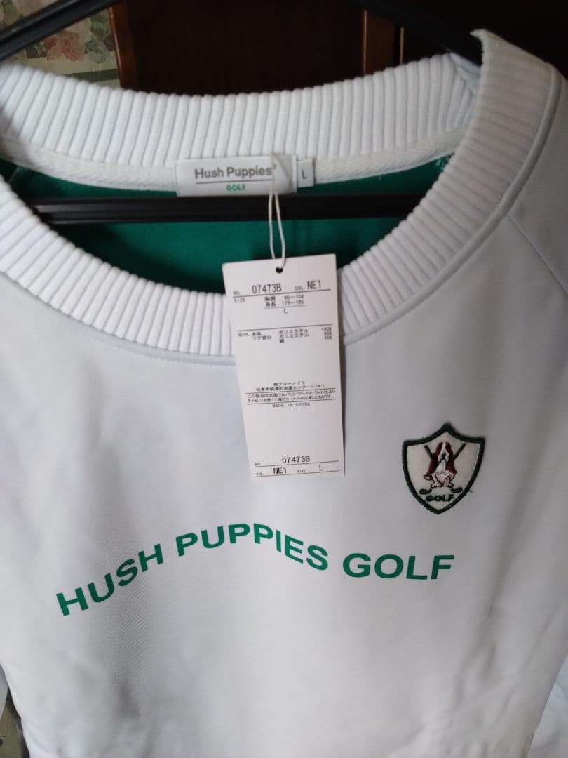 Hush Puppies ゴルフウェア Lサイズ ホワイト