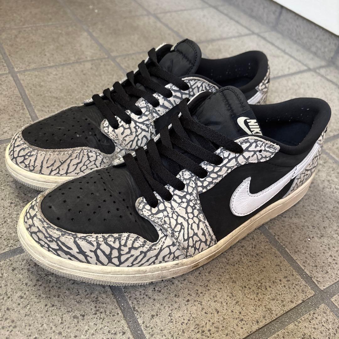 nike Air jordan 1 white cement セメント　箱付き
