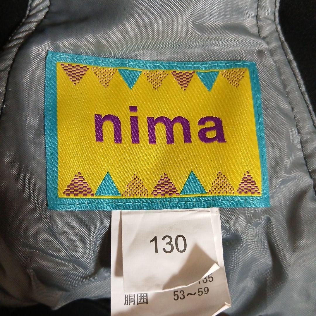 ３点セット　nima 130スノーウェア上下セットSSグローブセット