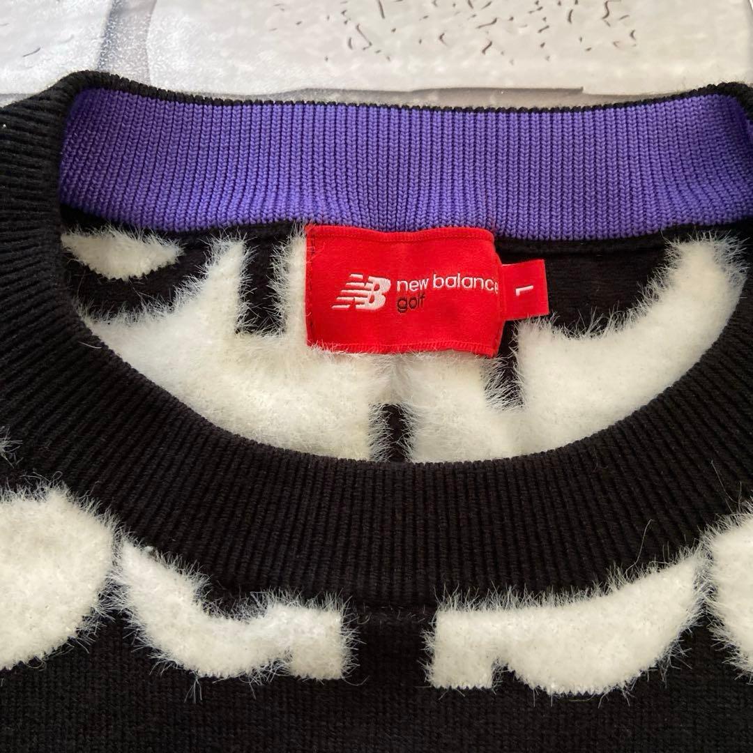 ニューバランスゴルフnew balance ロゴセーター1(M) /ブラック