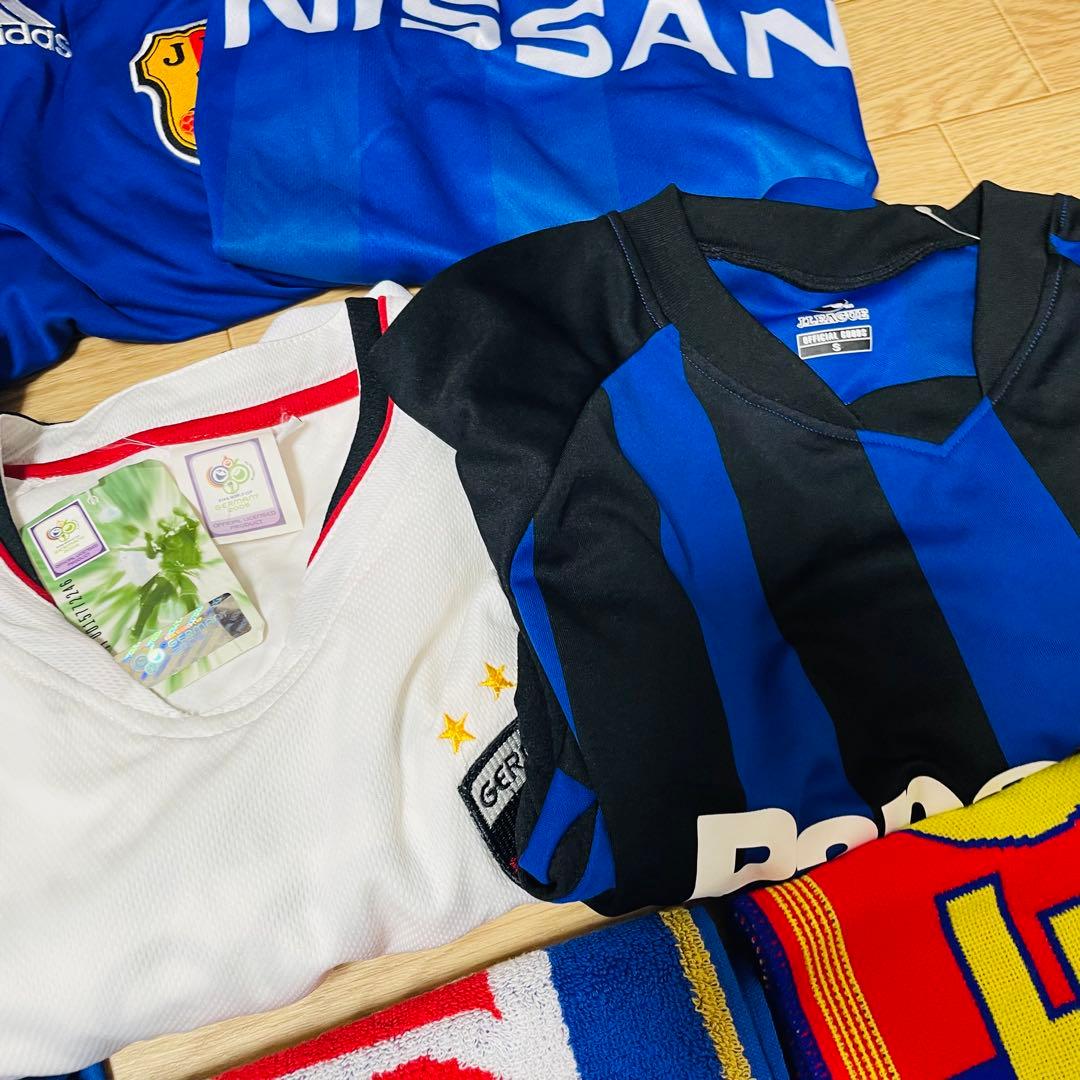 青*ソ様 サッカー　jリーグ 横浜マリノス　日本代表　ガンバ大阪　ゲームシャツ