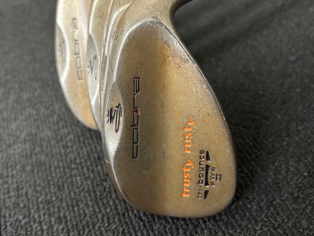 Cobra Trusty Rusty アイアンセット 49°-61°