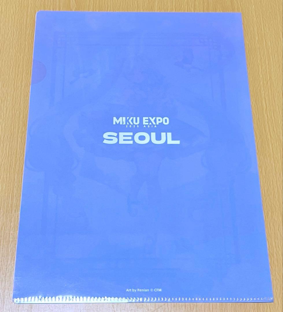 初音ミク MIKU EXPO 2025 ASIA SEOUL クリアファイル