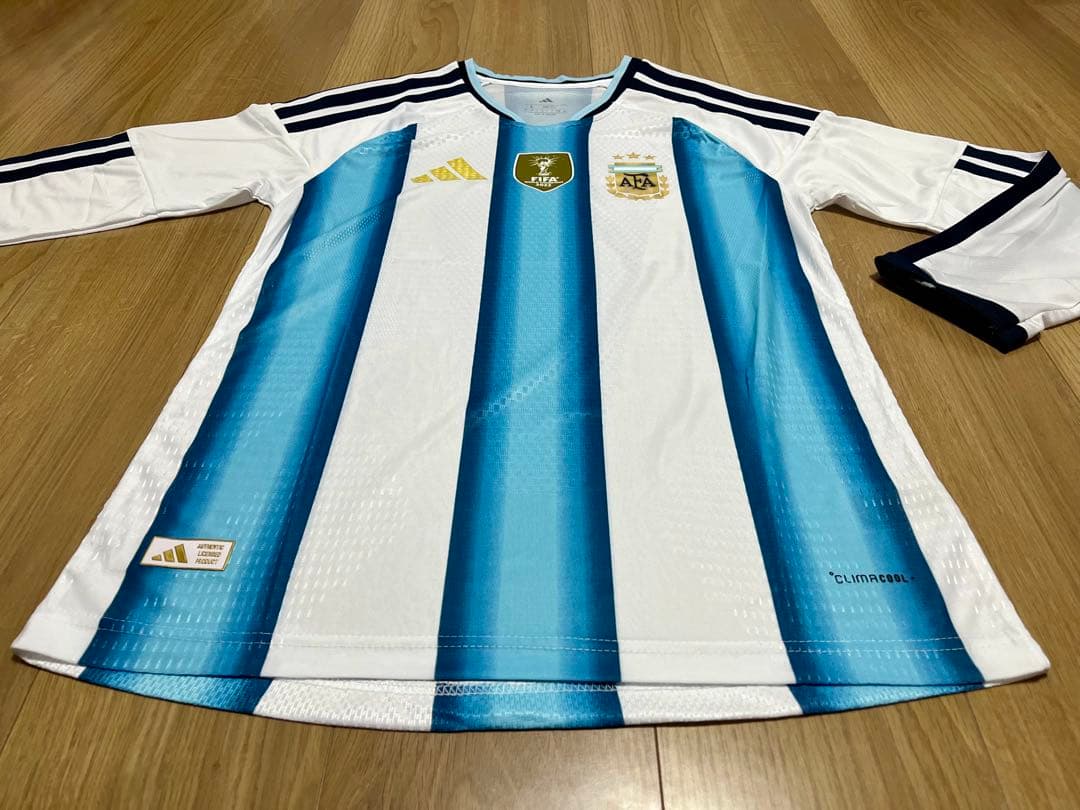 【長袖】②2026 アルゼンチン代表 ホーム ユニフォームL 新品