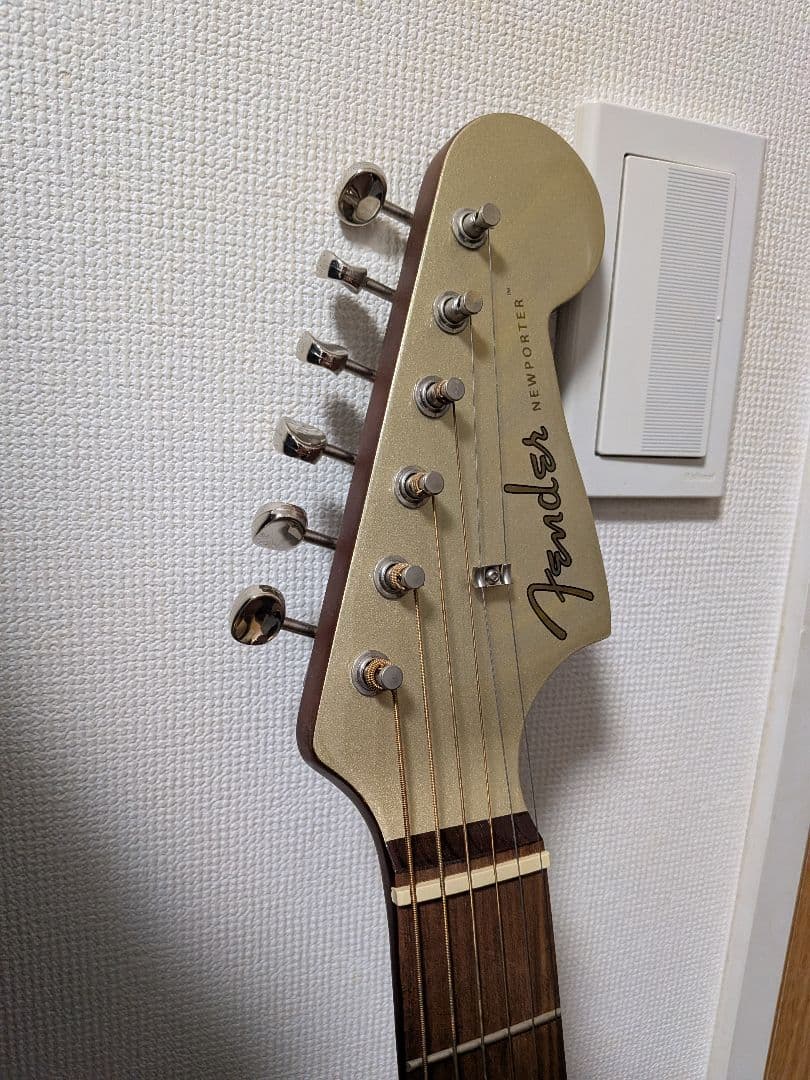 【ほぼ未使用】Fender Newporter Player ＆メンテ用品付き