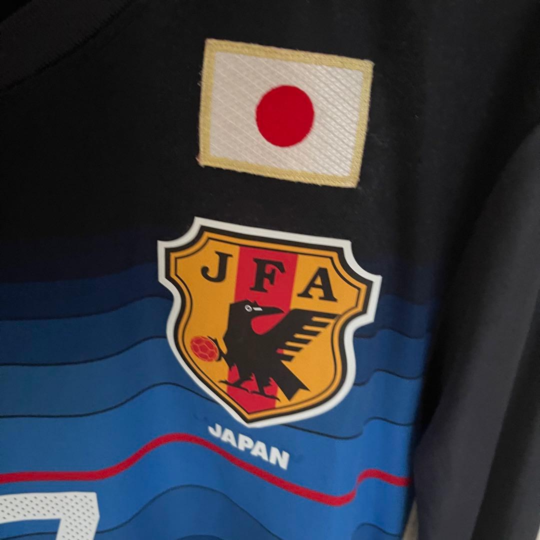 日本代表2016年柏木陽介　サッカーユニフォーム　長袖　adidas