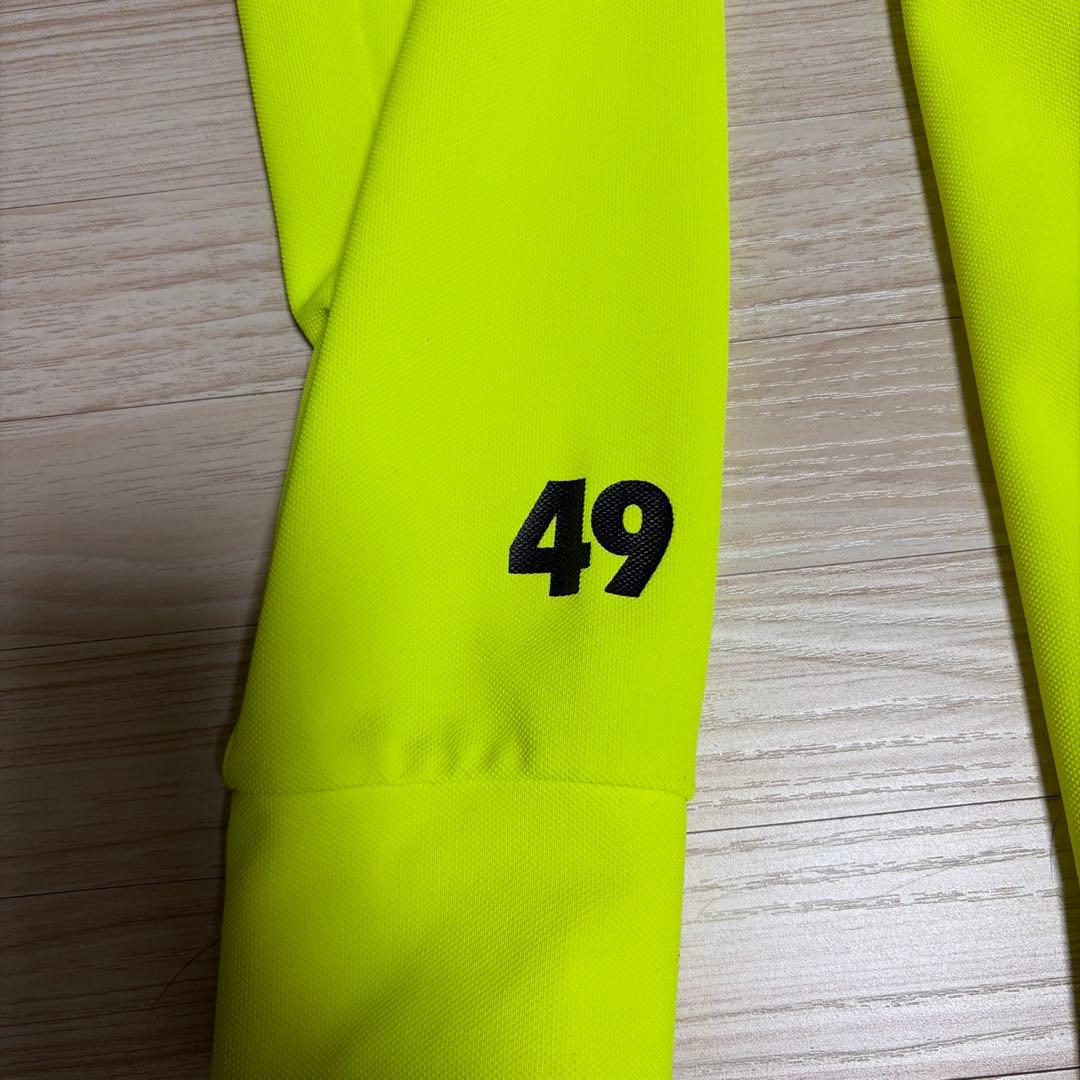 TFW49 長袖カラーレスポロ　M