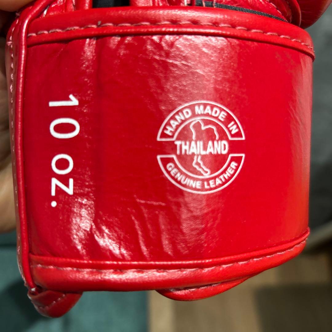 未使用 BVG19 Fairtex フェアテックス グローブ 10oz 赤