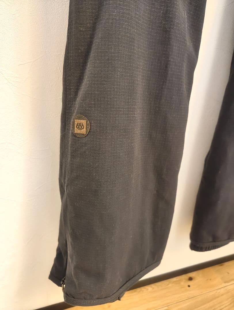 686 シックスエイトシックススノーボードパンツスキニータイプブラック