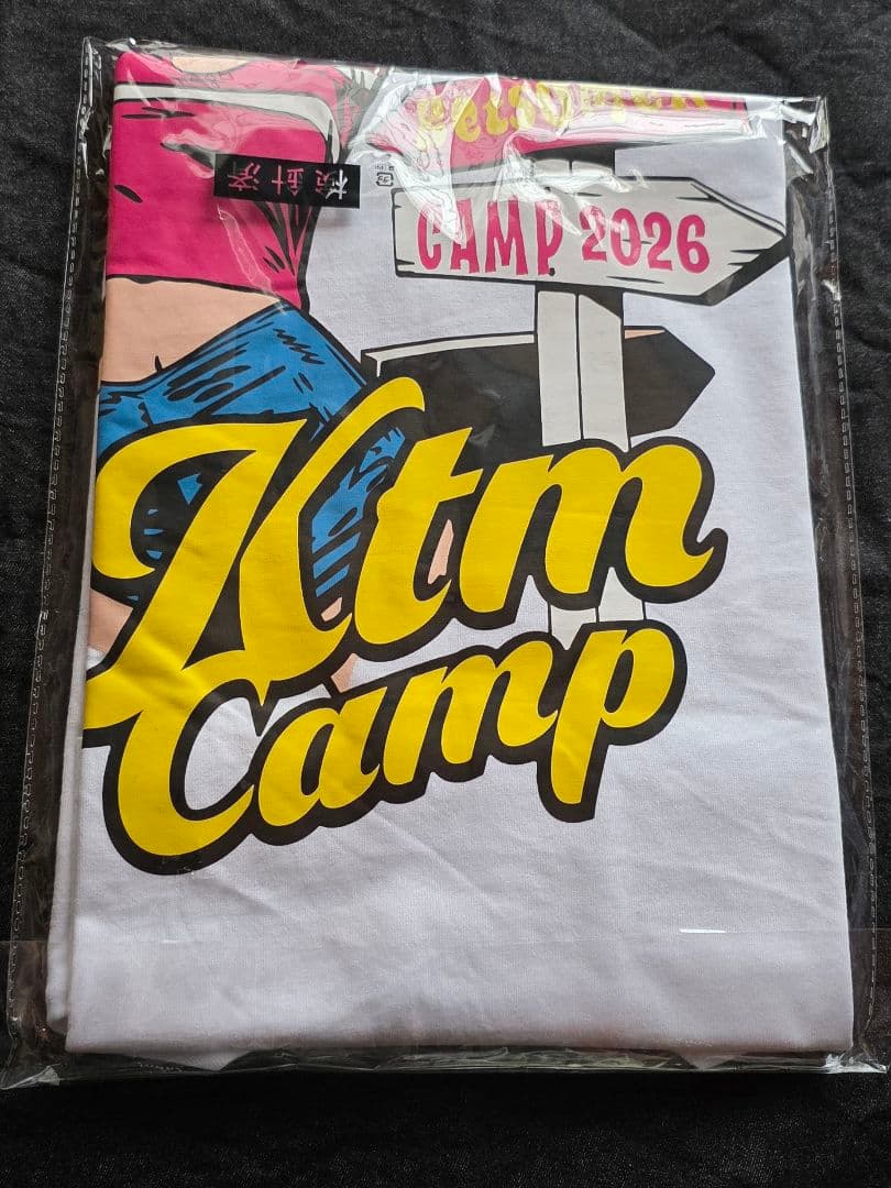 新品　CLUBケツメイシ　Tシャツ「CAMPING GIRL TEE」限定