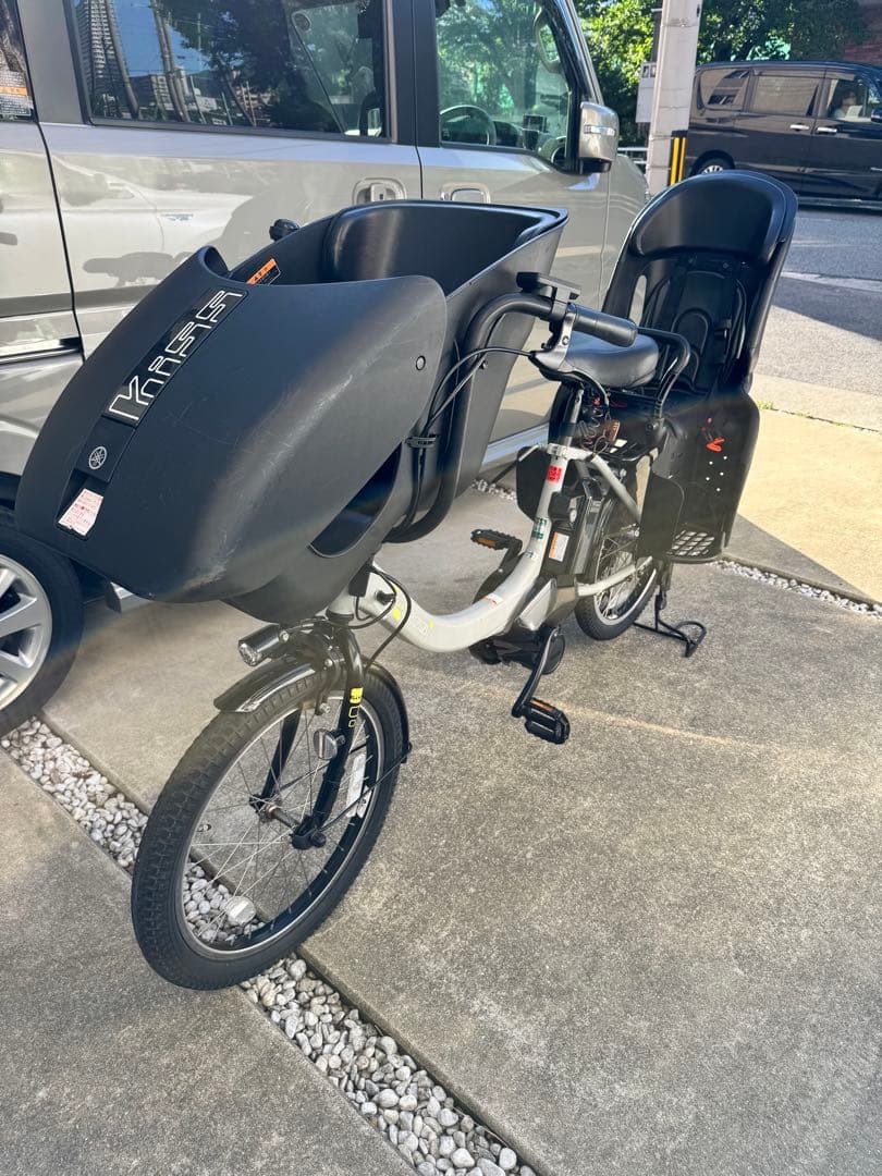 PAS Kiss mini un電動アシスト自転車 チャイルドシート付き