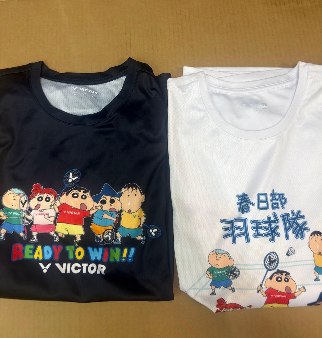 クレヨンしんちゃん コラボ VICTOR 未使用品と使用品のセット