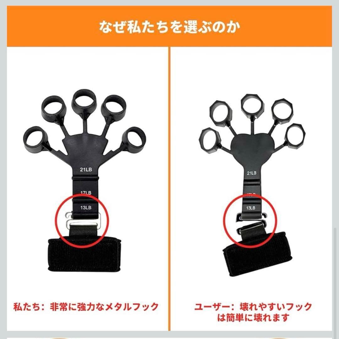 ♪指の強化 握力 トレーニング リバースグリップ 1個
