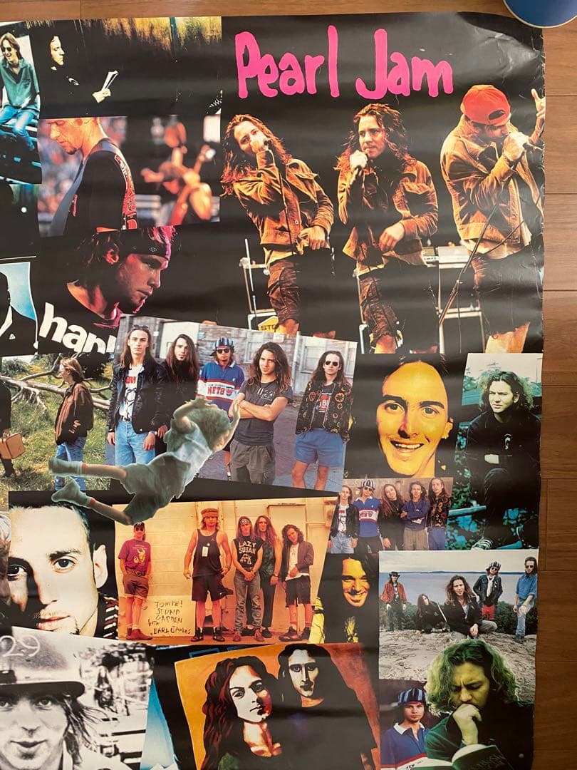 90's ヴィンテージ・ポスター Pearl Jam パール・ジャム 特大
