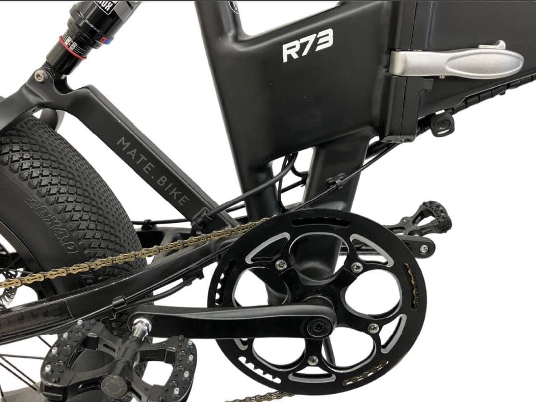 MATE X 電動アシスト自転車 ブラック 20インチ