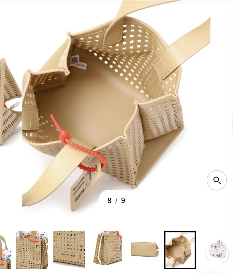 更に、お値下げ。パーリーゲイツ バッグ タグ付き、新品未使用品