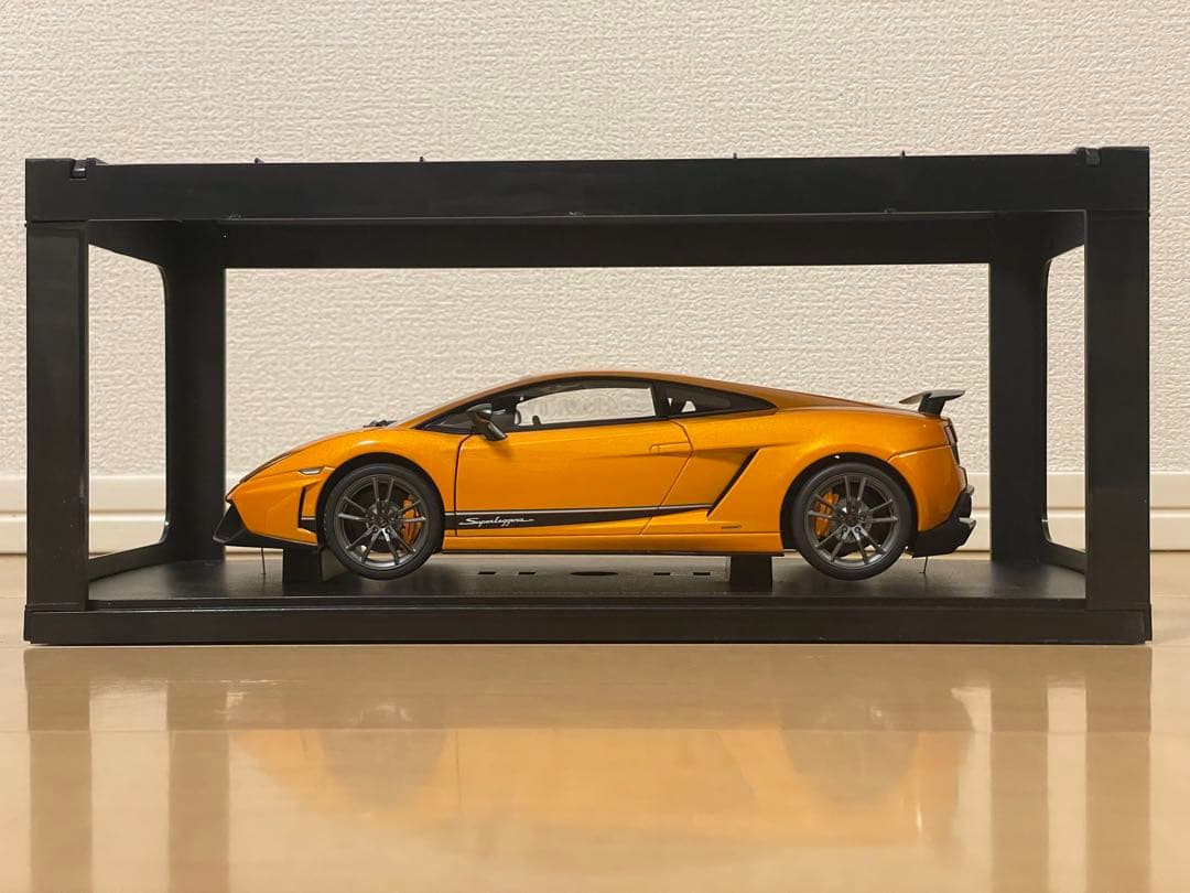 【美品】オートアートランボルギーニ ガヤルド LP570-4 スーパーレジェーラ