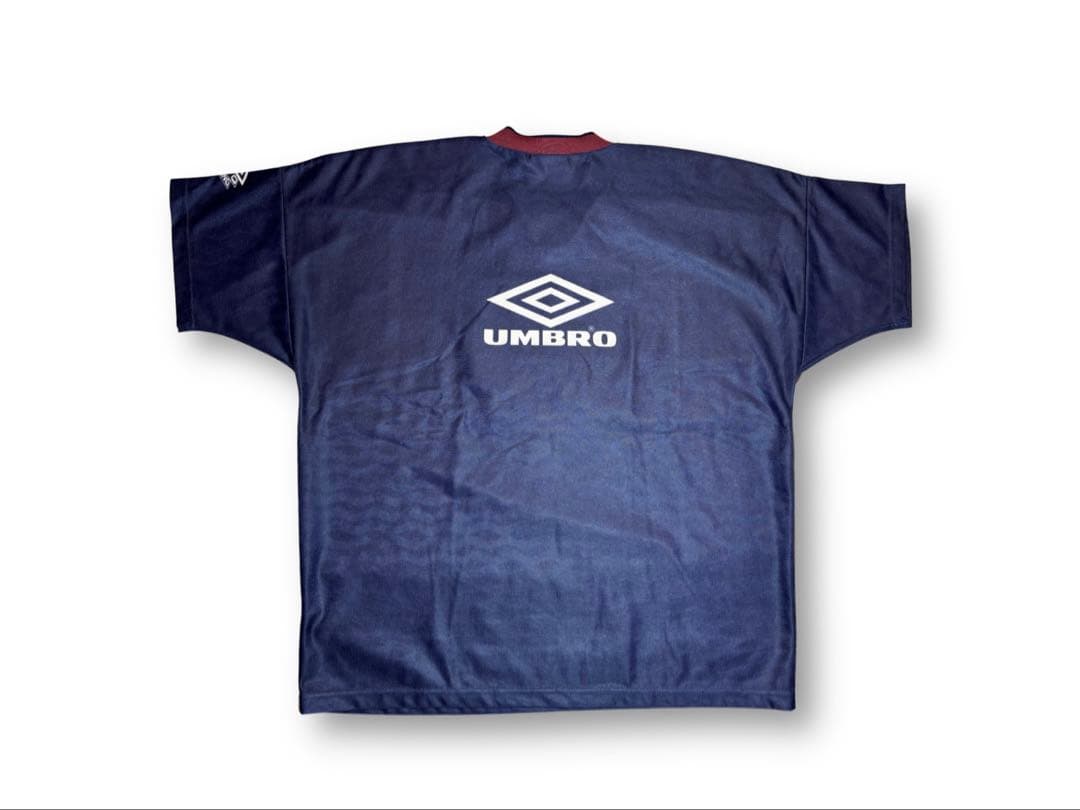 英国製 90s UMBRO GAME SHIRT アンブロ サッカー シャツ