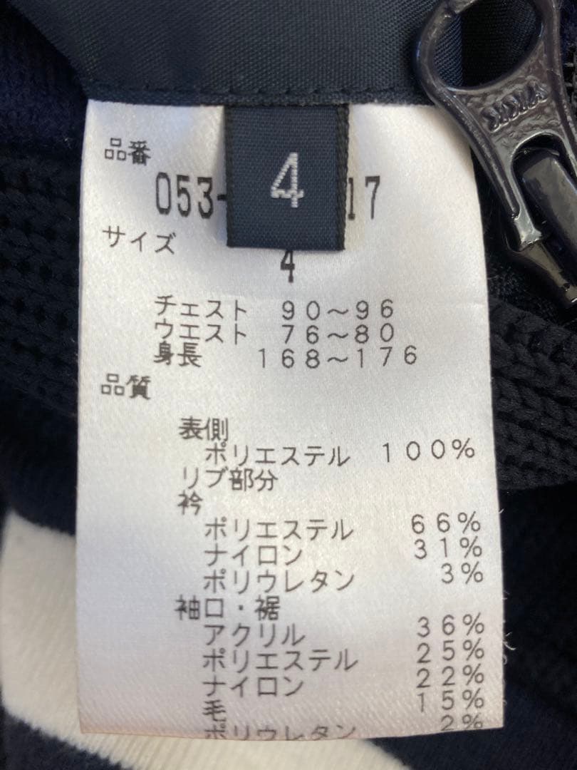 パーリーゲーツ　リバーシブルジャケット　ゴルフブルゾン　ジャンパー　サイズ4
