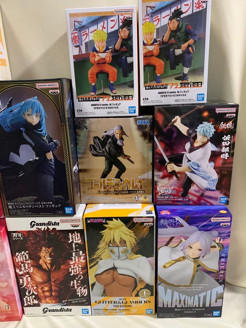 新品　未開封　最新　プライス　フィギュア　フリーレン　ナルト　刃牙　ブリーチ