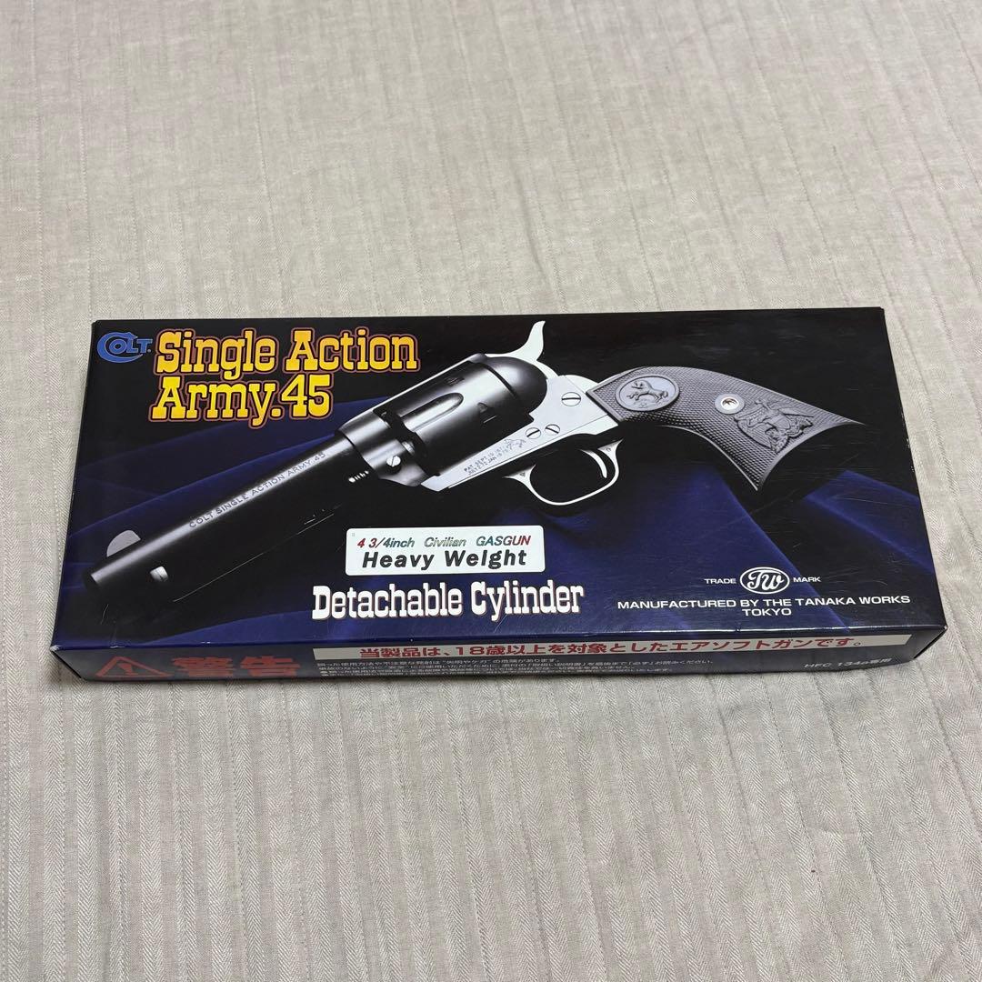 タナカ ガスガン コルト SAA.45 D.C 4インチ シビリアン