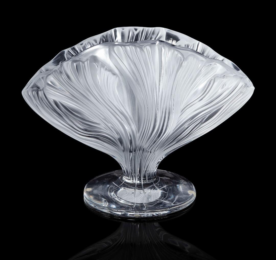 LALIQUE ラリック Ichor イコル クリスタルフラワーベース 花瓶