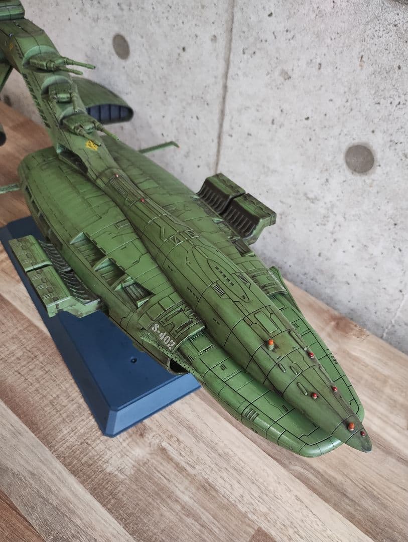 塗装済み完成品 ガンダム 1/400 ムサイ プラモデル