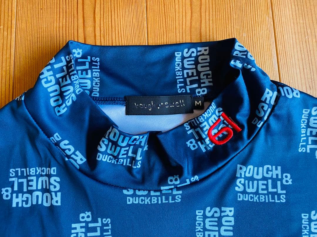 ★新品★rough&swell★ラフ&スウェル★モックネック★M★ポロシャツ