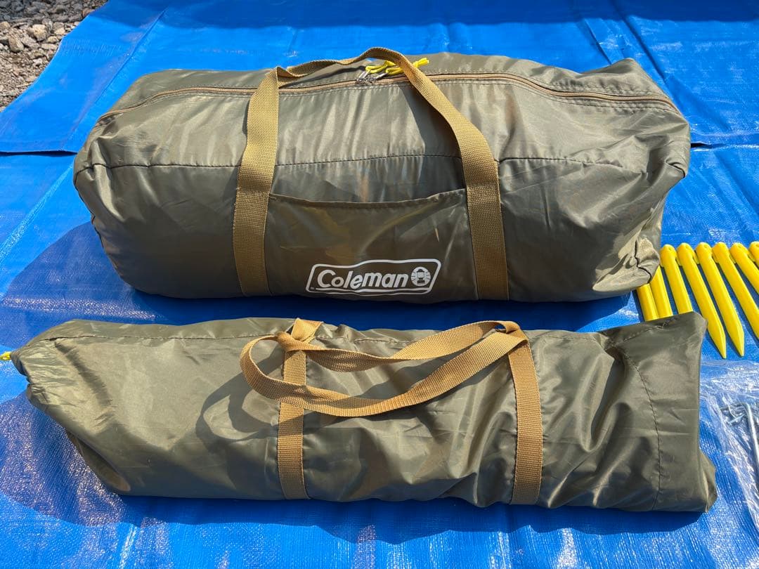 Alpenアウトドアーズ直営限定ラウンドスクリーン2ルームハウス オリーブ