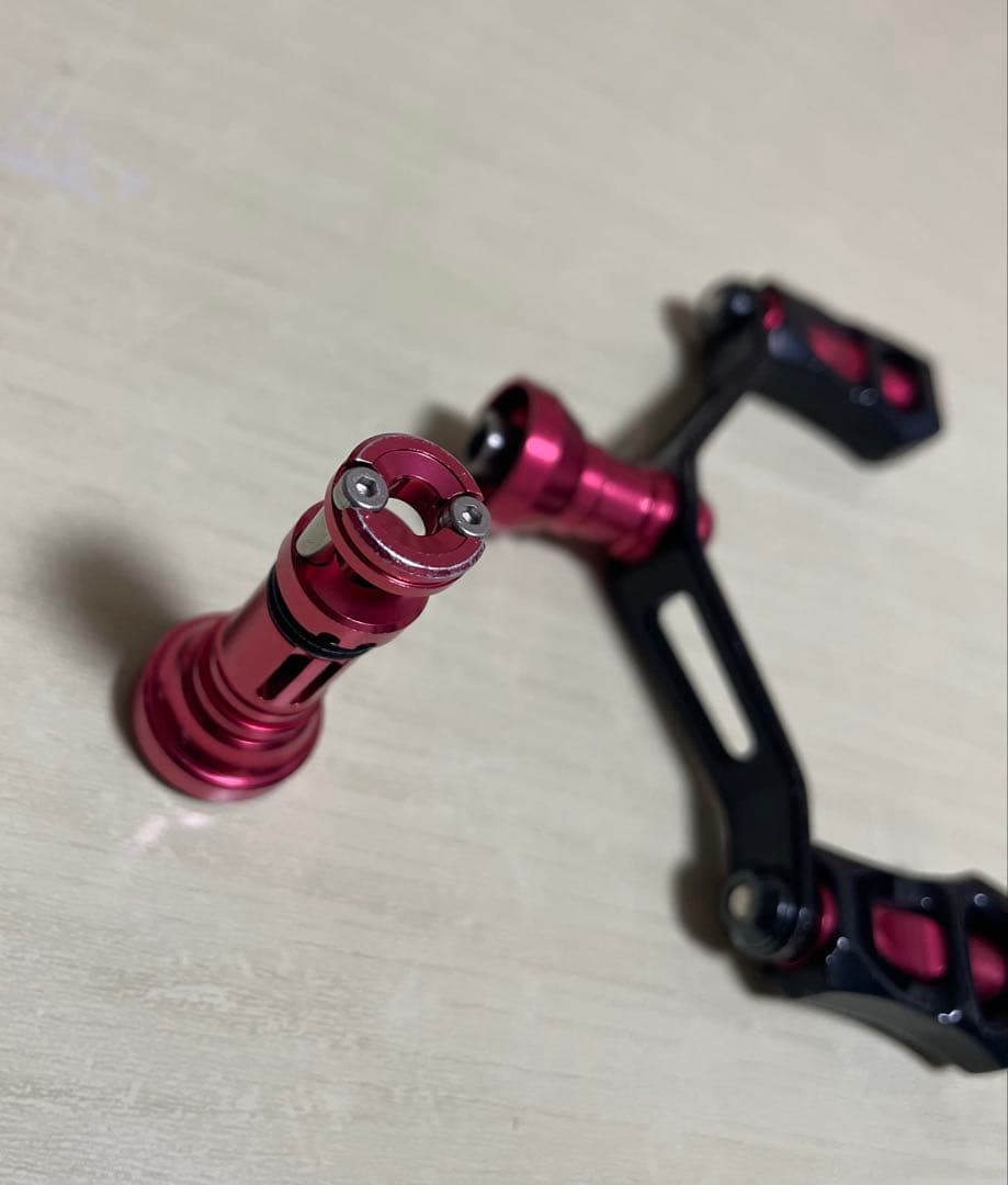 ドレス　ガトリング　ダブルハンドル＆リールスタンドセット(ダイワ用90mm)