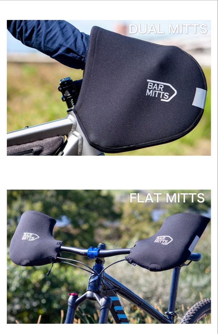 【新品】Bar Mitts Mountain Mitts グローブ無して温い