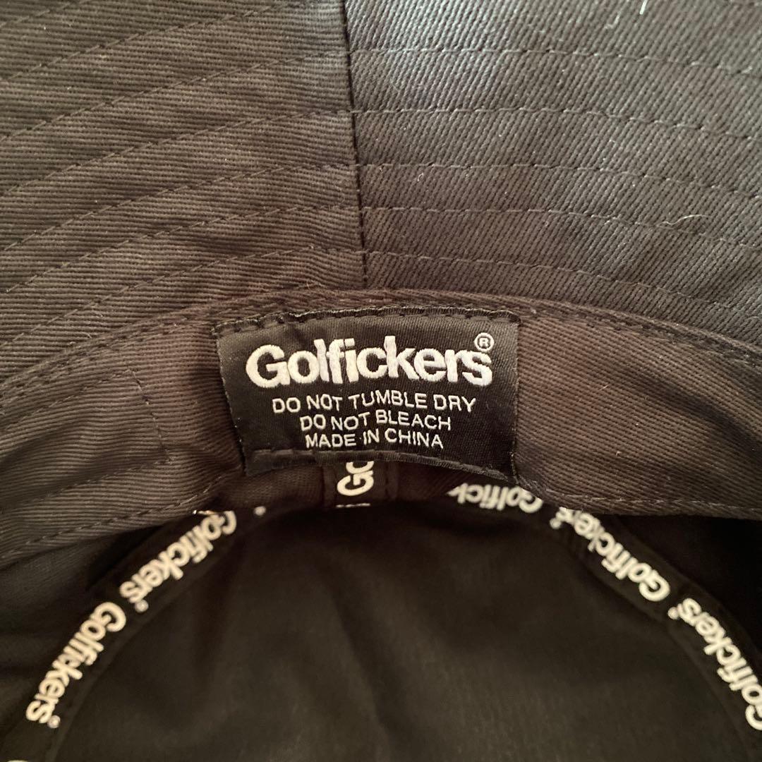【新品限定品】Golfickers×Masdagolf バケットハット ブラック