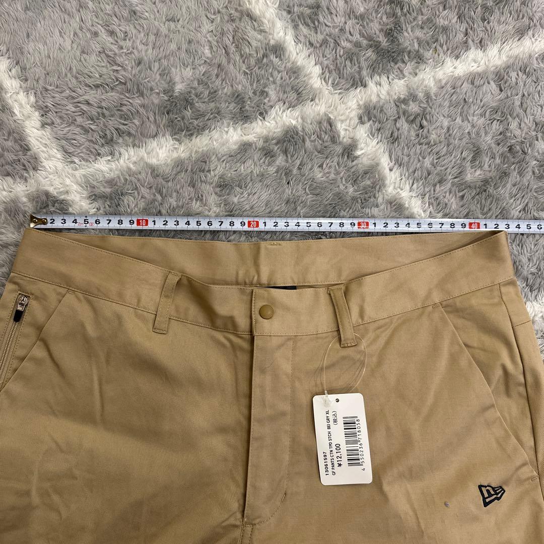 NEW ERA ゴルフパンツ ベージュ XL