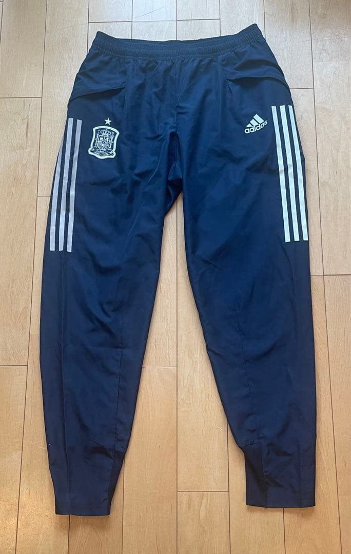 adidas スペイン代表 ジャージ上下セット ネイビー サイズ LL《極美品》