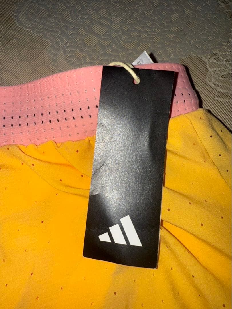 adidas ADIZERO Pro Elite ショーツ 黄xs アディゼロ