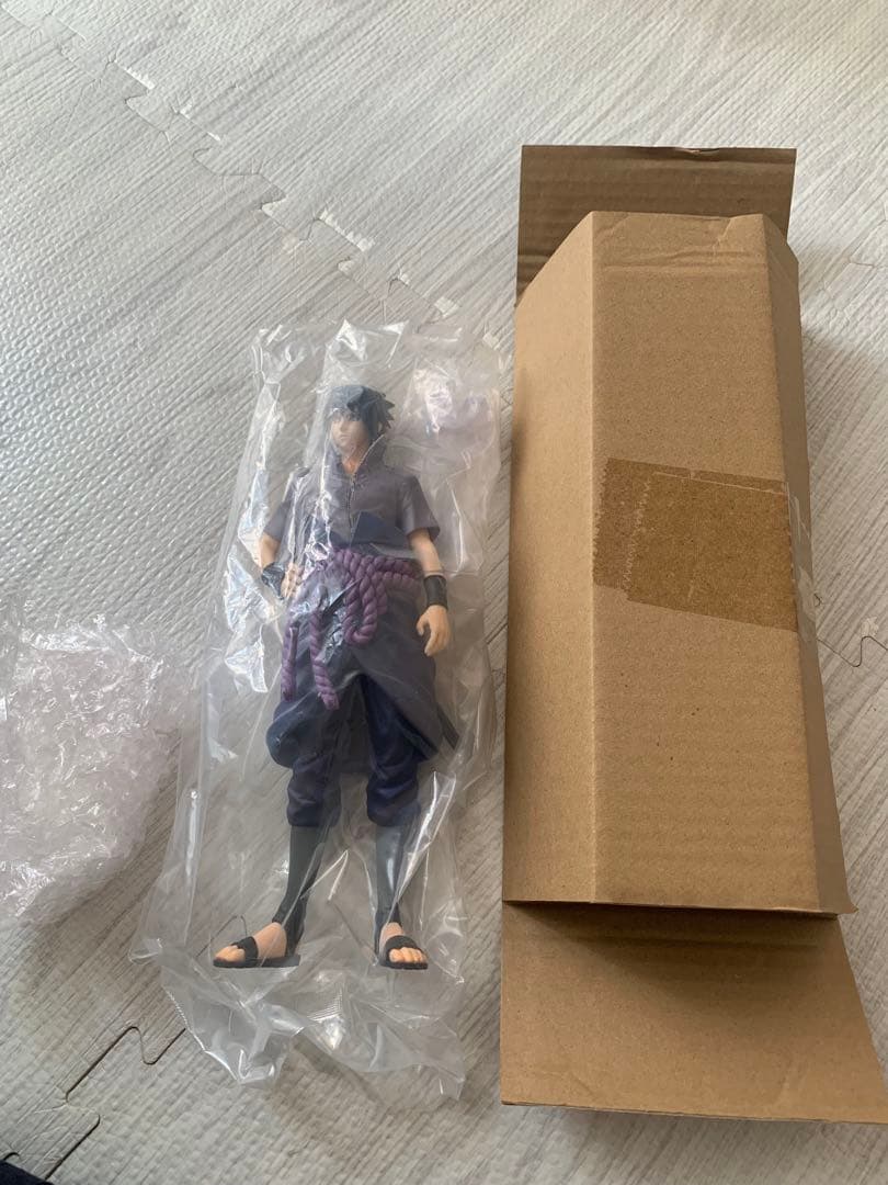 新品未使用　ナルト　疾風伝　紡がれる火の意志　一番くじ　サスケ　写輪眼輪廻眼