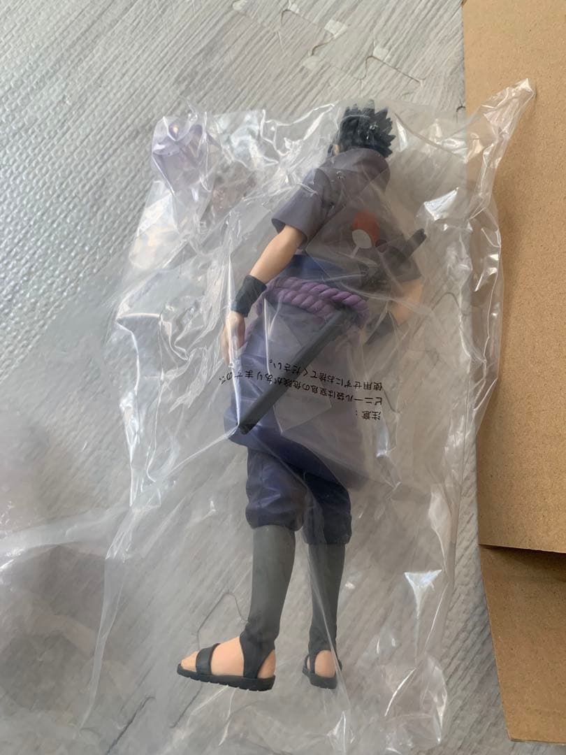 新品未使用　ナルト　疾風伝　紡がれる火の意志　一番くじ　サスケ　写輪眼輪廻眼