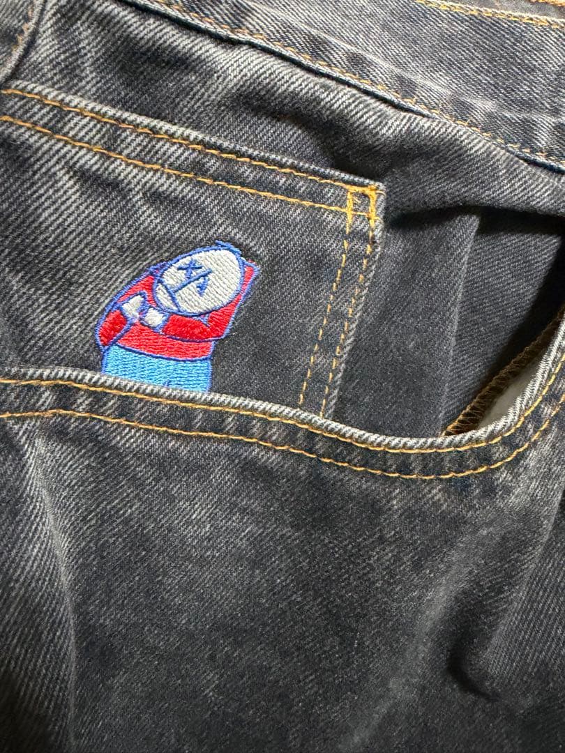 BIG BOY ブラックデニムパンツ ワイドレッグ 正規品⭕️