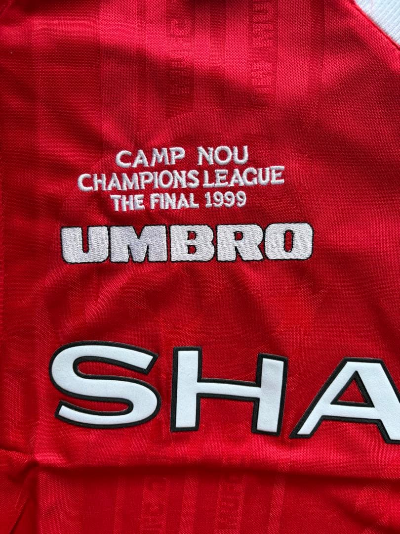 マンU 1999 CL決勝 Umbro ユニフォーム S 新品