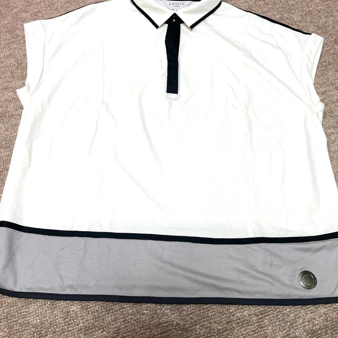 【フォロー割】 美品 ランバンスポール ノースリーブシャツ サイズ42