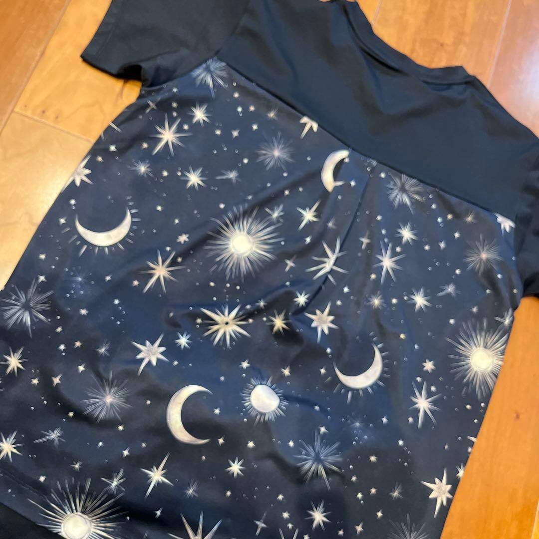 Admiral 星と月柄 Tシャツとキュロットセット　新品　タグ付　M