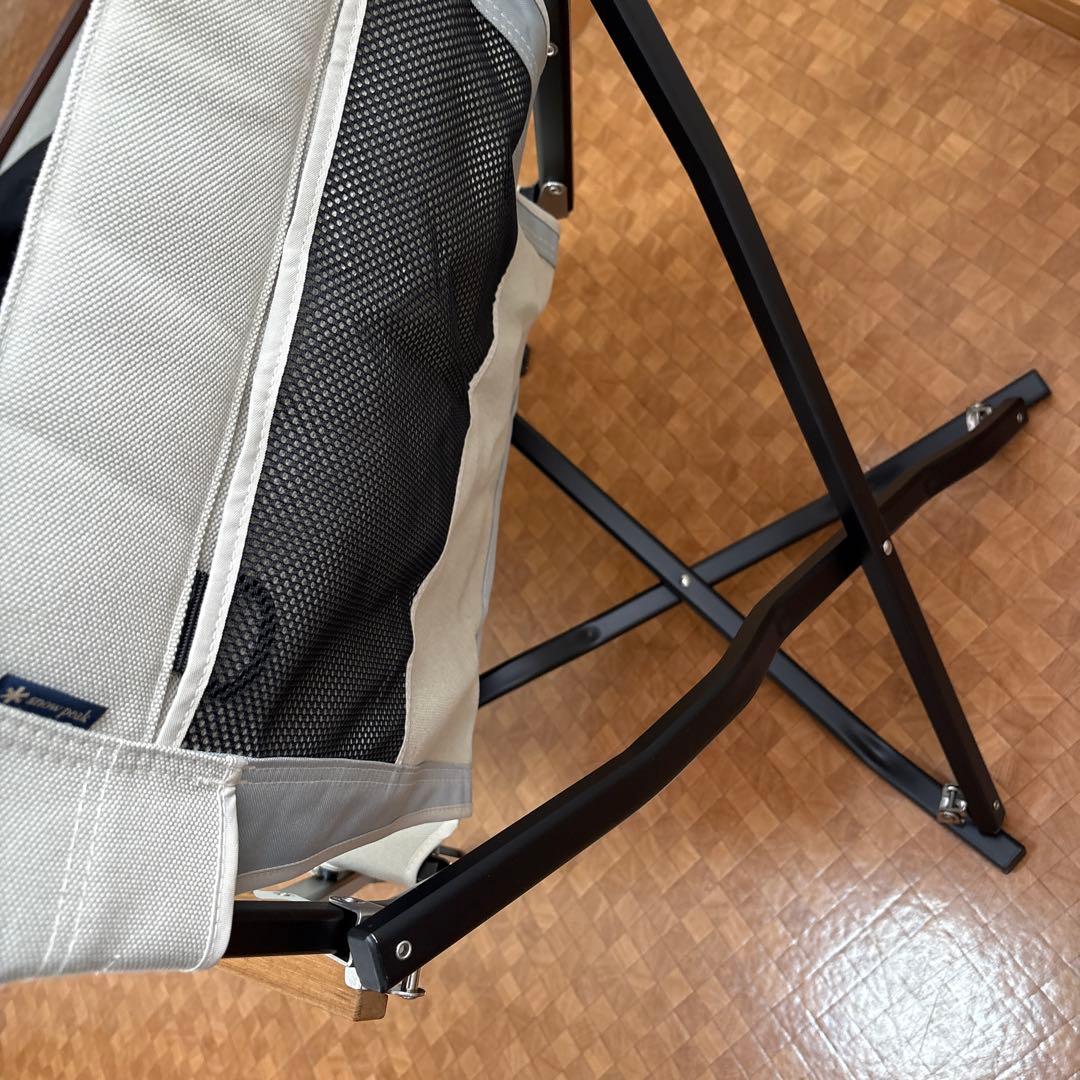 スノーピーク ローチェア ショート アイボリー 2脚セット