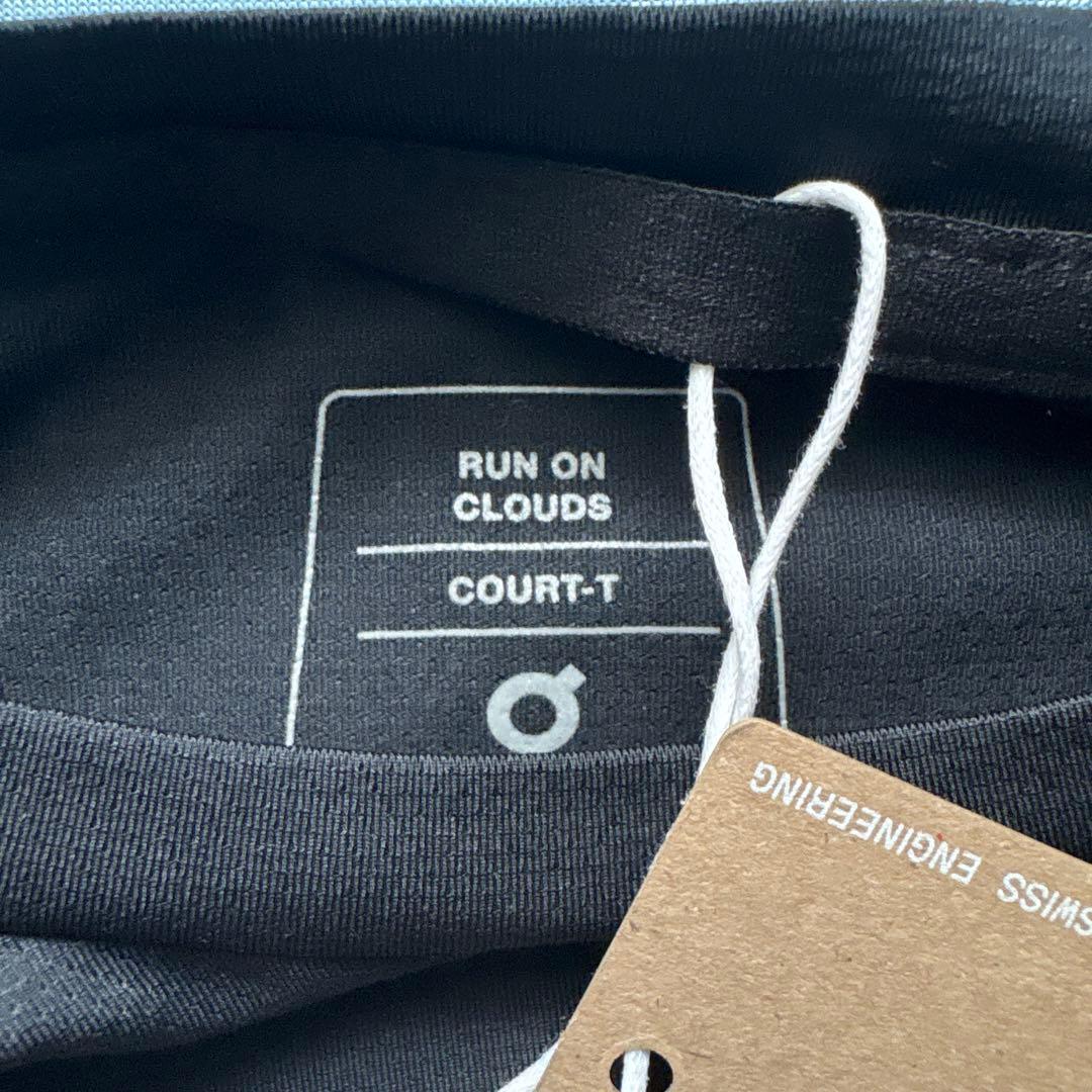 on テニスウェア　Court-T all black