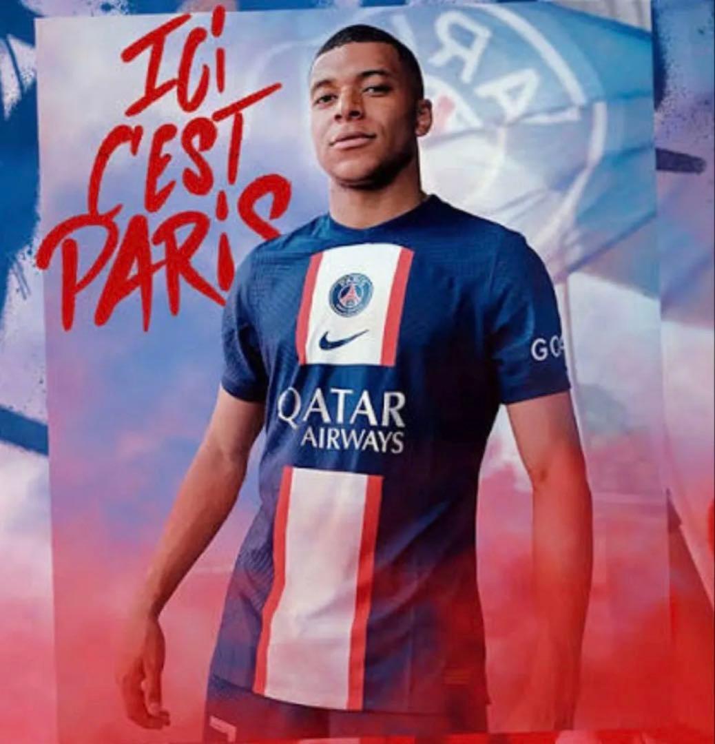 パリサンジェルマン PSG 　Mサイズレプリカユニフォーム　22-23