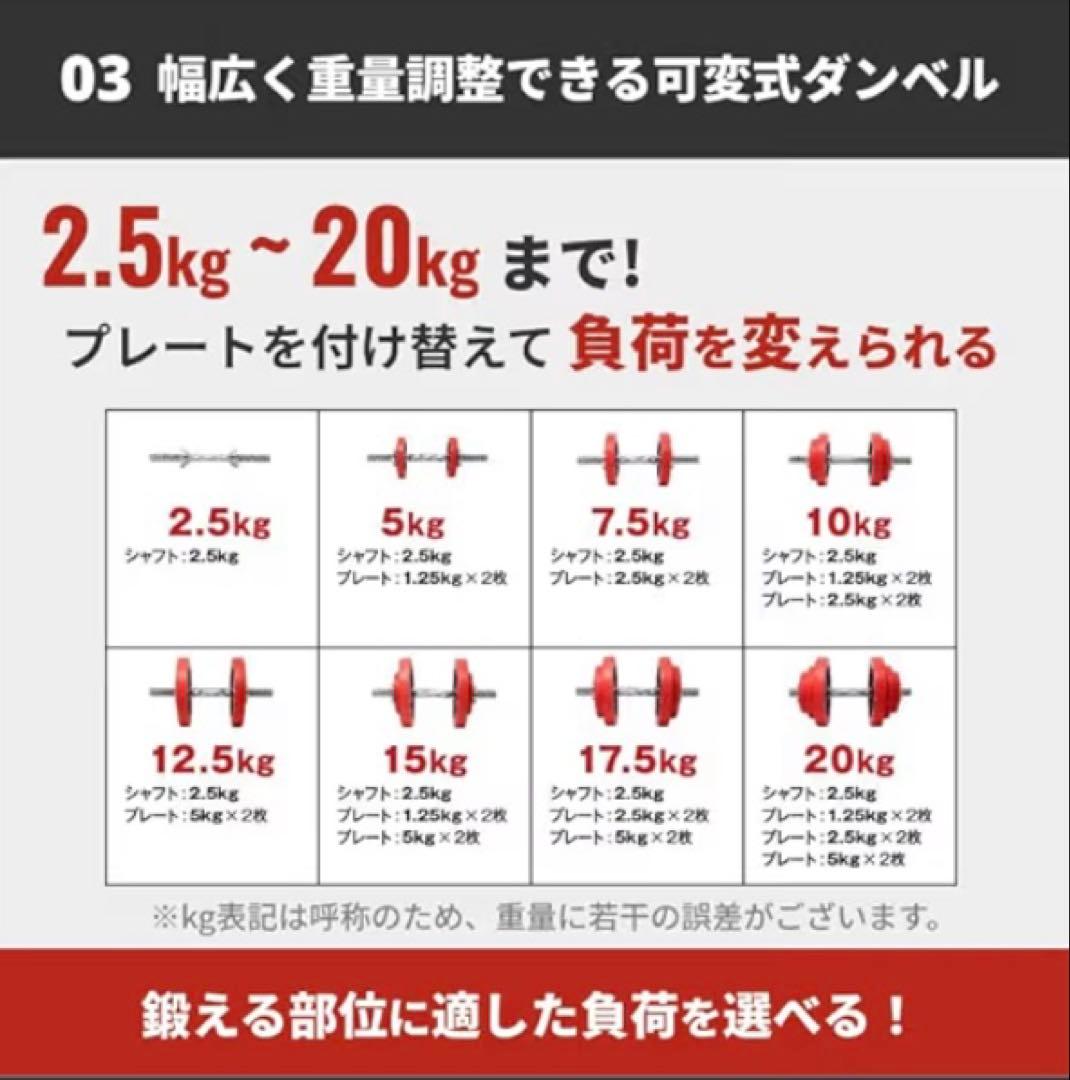 IROTEC(アイロテック) ラバー ダンベル 40KGセット ①