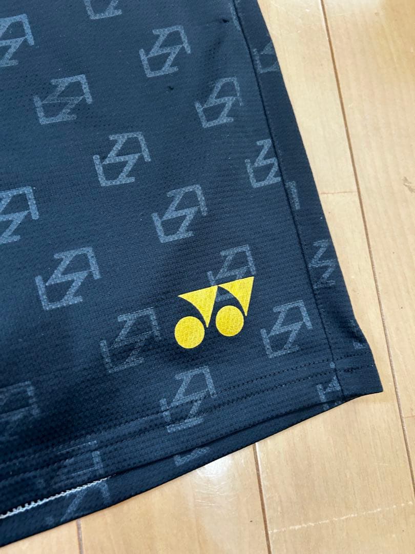 YONEX バドミントンパンツ 黒　ハーフパンツ　リンダン