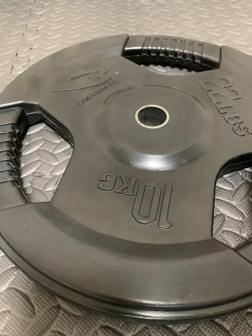 ラバープレート10kg x 2枚 Bodymaker