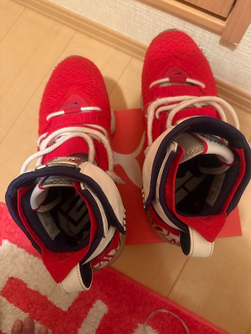 NIKEレブロンジェームズファイヤーレッド