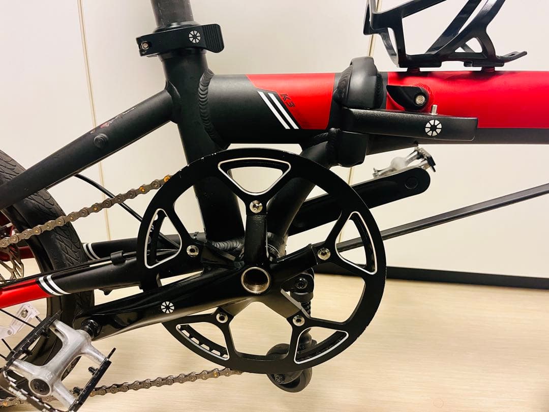 DAHON 折りたたみ自転車 9速 レッド K3 P lus