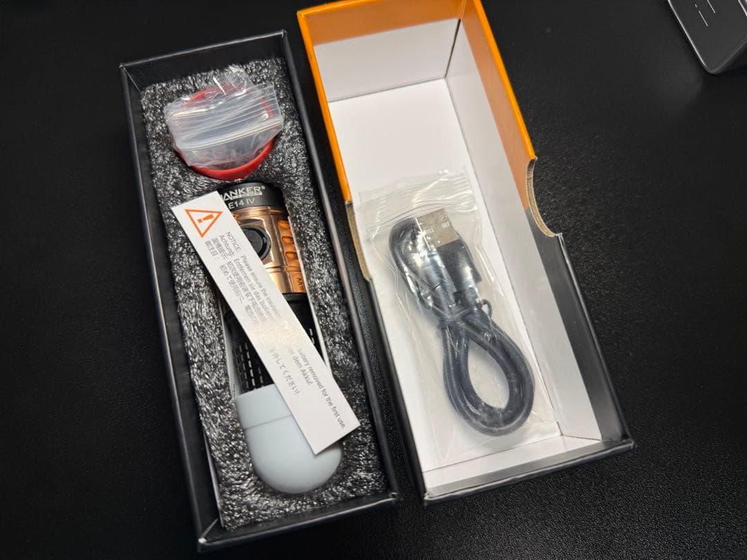 MANKER E14 IV 懐中電灯 箱あり